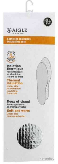 AIGLE Semelles Isolantes - 37/38