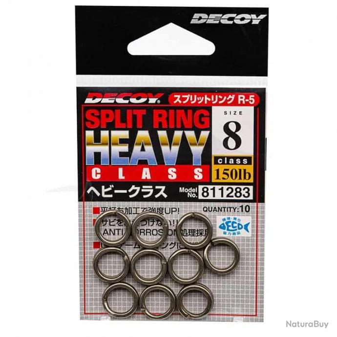 Anneaux Brisés Decoy Split Ring 150lb 3 Anneaux Brisés Decoy Split Ring 150lb