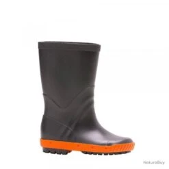 BOTTES ENFANT BAUDOU TRITON ANTHRACITE ORANGE 34 (promo)
