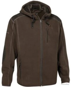 Blouson Polaire Condor Marron Pro Hunt