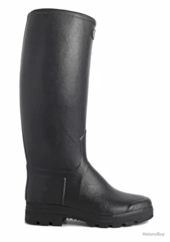 Bottes Saint-Hubert Homme Le Chameau Cuir Noir-40-38
