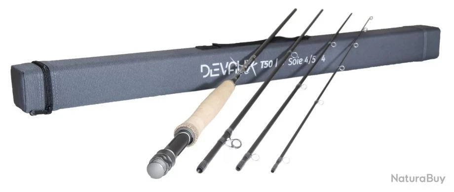 CANNE DEVAUX T50 10.6 Pieds - Brins 4 - Poids 103gr Soie 3/4 3 CANNE DEVAUX T50 10.6 Pieds - Brins 4 - Poids 103gr Soie 3/4