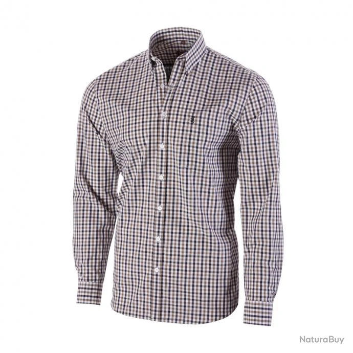Chemise A Carreaux Browning Sean Brune-M 3 Chemise A Carreaux Browning Sean Brune-M