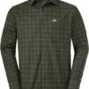 Chemise Element Check Couleur Olive. -Matériel De Pêche 00001 Chemise Element Check Couleur Olive Taille S