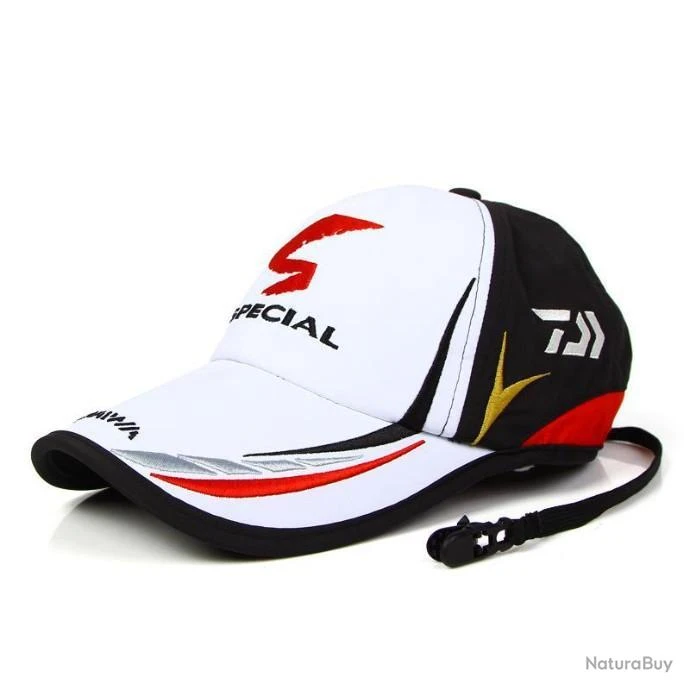 DAIWA Casquette Authentique Blanche - LIVRAISON GRATUITE !! 3 DAIWA Casquette Authentique Blanche - LIVRAISON GRATUITE !!