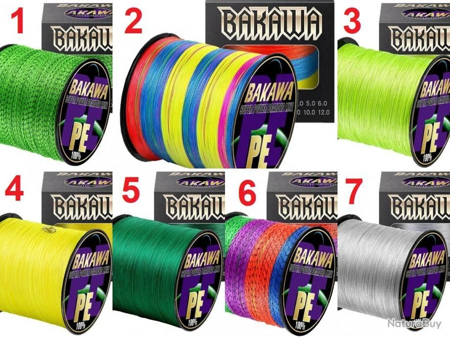 Fil De Peche Multifilament PE 8 Brins 300m, Couleur: Au Choix, Modele: 0.275mm 23.5kg 3 Fil De Peche Multifilament PE 8 Brins 300m, Couleur: Au Choix, Modele: 0.275mm 23.5kg