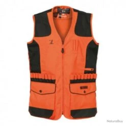 Gilet De Chasse Percussion Stronger Orange
