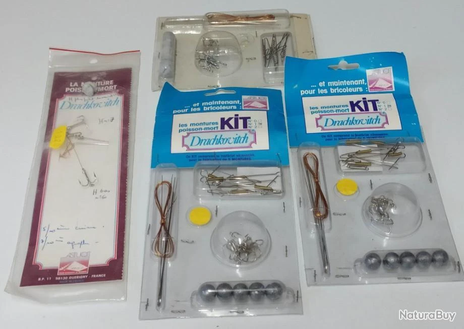 Lot De 16 Montures à Poisson Mort N°1 3 Lot De 16 Montures à Poisson Mort N°1