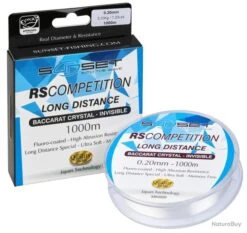 SUNSET Nylon Rs Competition Long Distance Baccarat Crystal 0,25Mm 1000M 14/100-1,5KG