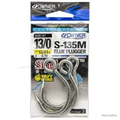 Owner Blue Plugger S-135M 13/0