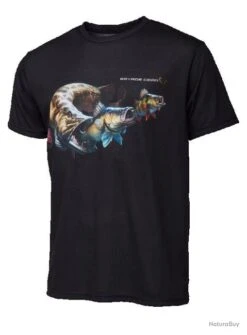 Savage Gear T SHIRT CANNIBAL BLACK