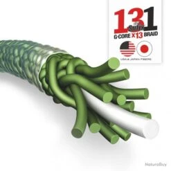Tresse Sufix 131 Braid 300m Vis Green Ø 20,5/100