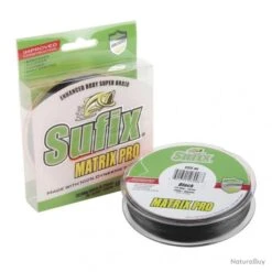 Tresse Sufix Matrix Pro Black 135m Ø 18/100