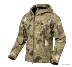 VESTE De Chasse Impermeable Coupe Vent, Coloris CAMOUFLAGE FG......