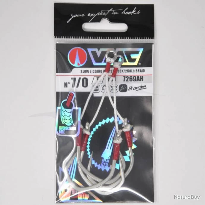 VMC 7269AH Slow Jigging Assist 7/0 3 VMC 7269AH Slow Jigging Assist 7/0