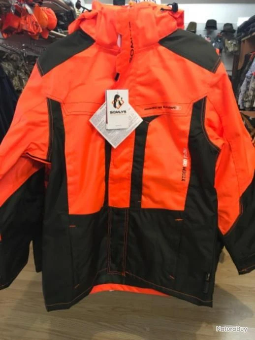 Veste De Traque Homme Somlys 456 Made In Traque Orange Taille L 3 Veste De Traque Homme Somlys 456 Made In Traque Orange Taille L