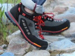 Chaussures Basses, Randonnées Ou Trekking, Gris/rouge, Taille 39 à 46. -Matériel De Pêche 00002 Chaussures basses randonnees ou trekking gris rouge taille 39 a 46