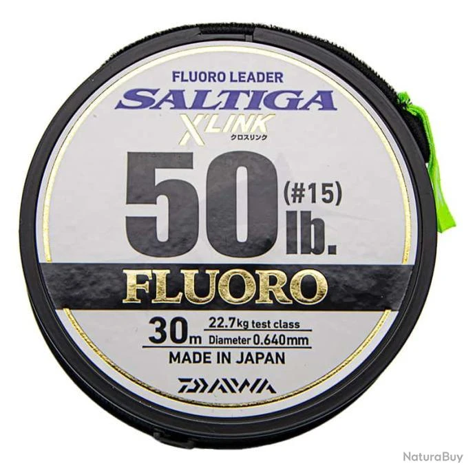 Daiwa Saltiga X Link Fluorocarbon Leader 50lb 3 Daiwa Saltiga X Link Fluorocarbon Leader 50lb