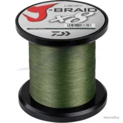 Daiwa Tresse J-Braid X 8 (1500m) Vert 40lb