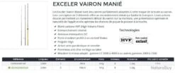 Exceler 3 M 5-28 G Canne Vairon Manié Daiwa -Matériel De Pêche 00002 Exceler 3 M 5 28 G canne vairon manie Daiwa