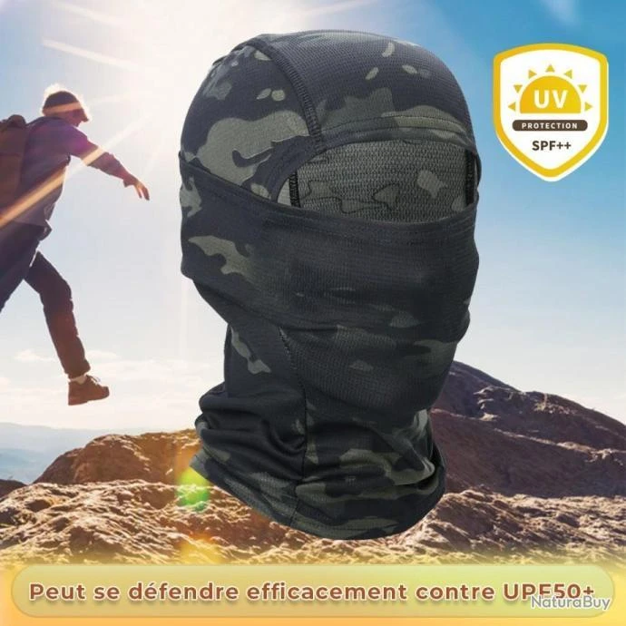 LIVRAISON OFFERTE!! Cagoule Tactique Militaire Camo 7 Hiver Balaclava Bonnet Chapeau Chasse Airsoft 4 LIVRAISON OFFERTE!! Cagoule Tactique Militaire Camo 7 Hiver Balaclava Bonnet Chapeau Chasse Airsoft – Image 2