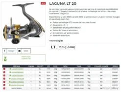 Laguna LT 2020 1000 XH Moulinet Spinning Daiwa -Matériel De Pêche 00002 Laguna LT 2020 1000 XH Moulinet spinning Daiwa