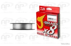 Daiwa Tresse J-Braid Grand X8 Gris 0.10mm 270 M 7kg