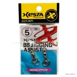 Agrafes Xesta BB Jigging Assist 190lb