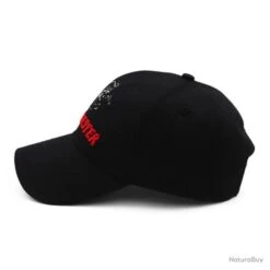 Casquette Winchester Noire -Matériel De Pêche 00003 Casquette Winchester noir