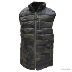 Gilet Matelassé Enfant Camo Trek 6ans (Taille 06)