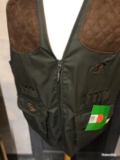 HANGAR33 GILET DE CHASSE CLUB CHASSE BRODÉ TAILLE M -Matériel De Pêche 00003 HANGAR33 GILET DE CHASSE CLUB CHASSE BRODE TAILLE M