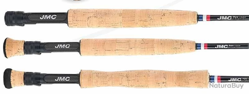 JMC Pure Equipe 9'6 Soie 3 Canne Mouche Riviere JMC 5 JMC Pure Equipe 9'6 Soie 3 Canne Mouche Riviere JMC – Image 3