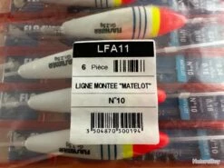 Lot De 6 Lignes Montées Mer Flashmer -Matériel De Pêche 00003 Lot de 6 lignes montees mer Flashmer