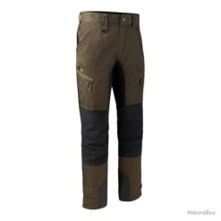 Pantalon Extensible Rogaland Vert Kaki Avec Contraste Deerhunter