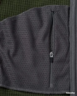 Veste Polaire Pour Femme Paläarktis Ground Couleur Vert Feuille Rouge. -Matériel De Pêche 00003 Veste polaire pour femme Palaarktis Ground Couleur Vert feuille rouge Taille XS