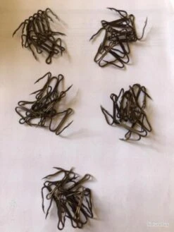 100 Hameçon Double N 2 Réf 9900 Bz Bec De Perroquet Pêche Carnassier Vmc -Matériel De Pêche 00004 100 hamecon double n 2 ref 9900 bz bec de perroquet peche carnassier vmc