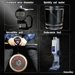 Fil De Peche Multifilament PE 8 Brins 300m, Couleur: Au Choix, Modele: 0.275mm 23.5kg 10 Fil De Peche Multifilament PE 8 Brins 300m, Couleur: Au Choix, Modele: 0.275mm 23.5kg -Matériel De Pêche 00004 Fil de Peche Multifilament PE 8 brins 300m Couleur Au Choix Modele 0.275mm 23.5kg