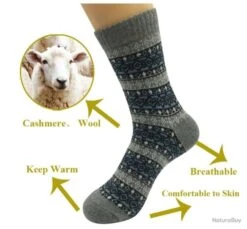 Lot 5 Paires De Chaussettes D'hiver, Cachemire, Chaude Super Qualité........coloris 988 -Matériel De Pêche 00004 Lot 5 paires de chaussettes d hiver cachemire chaude Super qualite.coloris 988