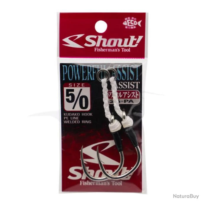 Shout Powerful Assist Kudako (25-PA) 5/0 3 Shout Powerful Assist Kudako (25-PA) 5/0