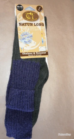 Chaussettes "CLUB INTERCHASSE" NATUN VERT VIOLET 41/43 CIPI035-41JS 2 -Matériel De Pêche 00004 chaussettes CLUB INTERCHASSE NATUN VERT VIOLET 41 43 CIPI035 41JS 2