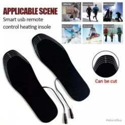 !!!! LIVRAISON OFFERTE !!!! Semelles Chauffantes T40 à T44 Réf 69 -Matériel De Pêche 00005 SANS PRIX DE RESERVE Semelles chauffantes T40 a T44 ref 6905