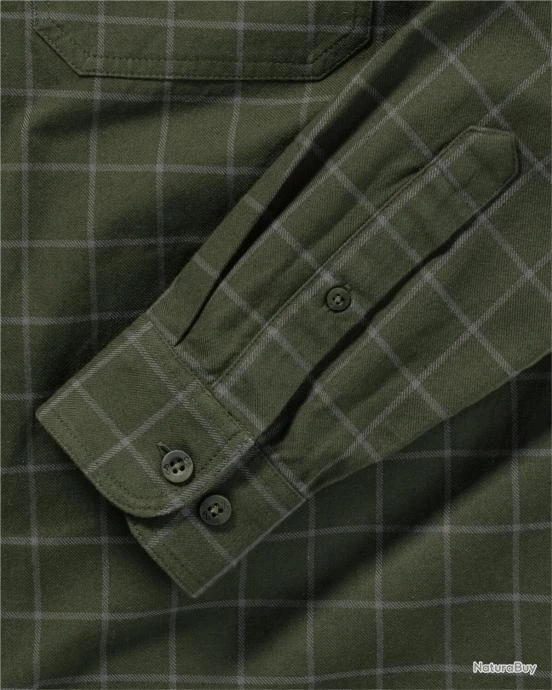 Chemise Element Check Couleur Olive. 7 Chemise Element Check Couleur Olive. – Image 5