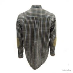 Chemise De Chasse Sologne En Coton 3XL (Taille 6) -Matériel De Pêche 00005 Chemise Percussion Sologne marron 3XL Taille 6