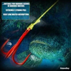 Fil De Peche Multifilament PE 4 Brins 300m, Couleur: Au Choix, Modele: 0.45mm 29.6kg 11 Fil De Peche Multifilament PE 4 Brins 300m, Couleur: Au Choix, Modele: 0.45mm 29.6kg -Matériel De Pêche 00005 Fil de Peche Multifilament PE 4 brins 300m Couleur Au Choix Modele 0.45mm 29.6kg