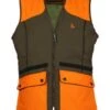Gilet De Chasse ProHunt Grouse Kaki Orange -Matériel De Pêche 00005 Gilet de chasse ProHunt Grouse Kaki Orange