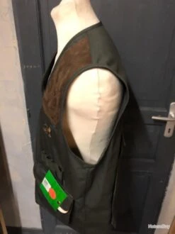 HANGAR33 GILET DE CHASSE CLUB CHASSE BRODÉ TAILLE M -Matériel De Pêche 00006 HANGAR33 GILET DE CHASSE CLUB CHASSE BRODE TAILLE M