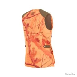 Gilet De Chasse Enfant Stagunt Milano - Camo Blaze / 16 Ans -Matériel De Pêche 00008 Gilet de chasse enfant Stagunt Milano Camo Blaze 16 ans