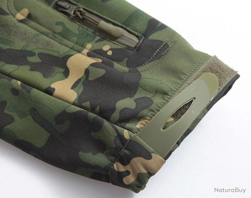 VESTE De Chasse Impermeable Coupe Vent, Coloris CAMOUFLAGE FG...... 10 VESTE De Chasse Impermeable Coupe Vent, Coloris CAMOUFLAGE FG...... – Image 8