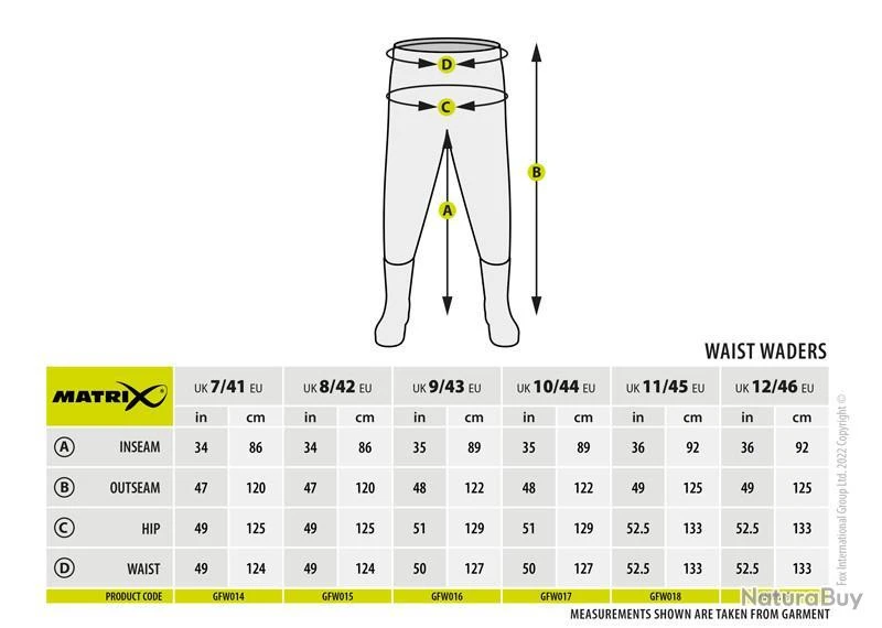 Waist Wader Matrix Lightweight 45 10 Waist Wader Matrix Lightweight 45 – Image 8