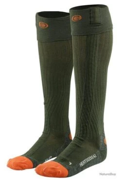 Chaussettes Chauffantes Heat STOCK 4.1 TOE CAP Et Pack Batteries - Lenz - Lenz 4.1 Green P39/41